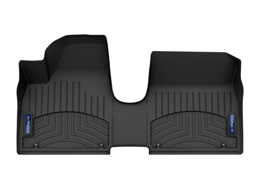 Hyundai WeatherTech Floor Liners (Black) - Front - 2022-2024 IONIQ 5 GIH17AP300