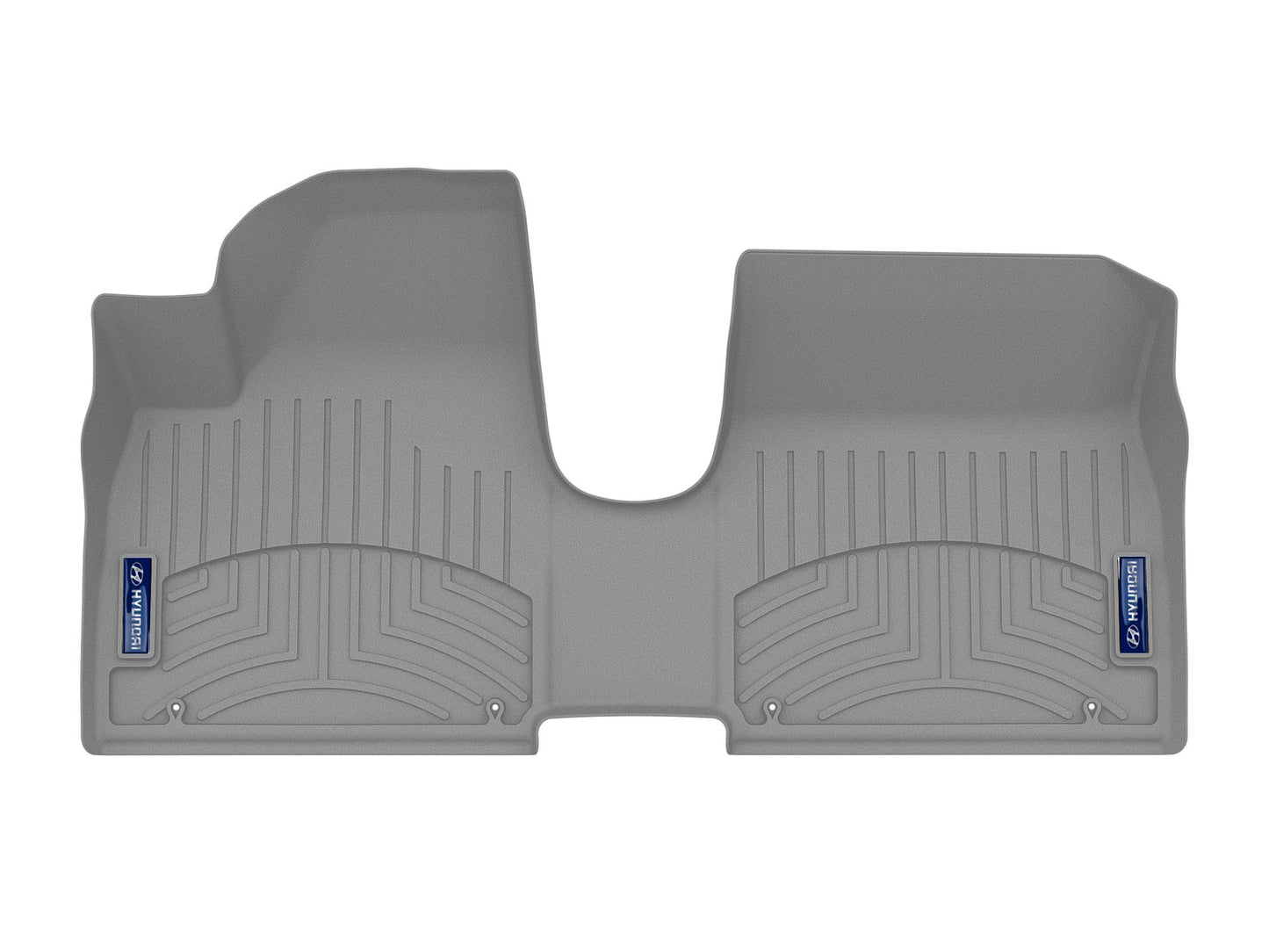 Hyundai WeatherTech Floor Liners (Grey) - Front - 2022-2024 IONIQ 5 GIH17AP600