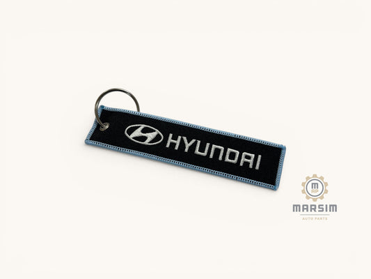 Hyundai N Logo Jet Tag Keychain 004NMHYKEY