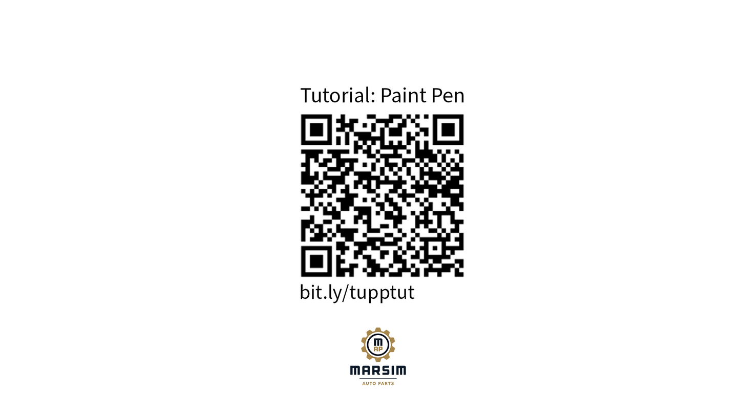 Genesis Paint Pen - CPR - Atacama Copper 000GCPENCPR