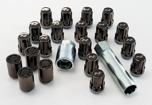 Hyundai N Performance Lug Nuts & Wheel Locks (Black) 000AMNNUTS