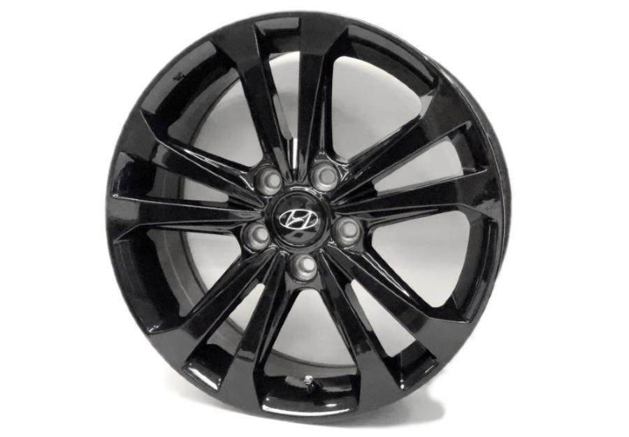 Hyundai B331 17 Inch 5-Spoke Alloy Wheel - Gloss Black 000AM17B331