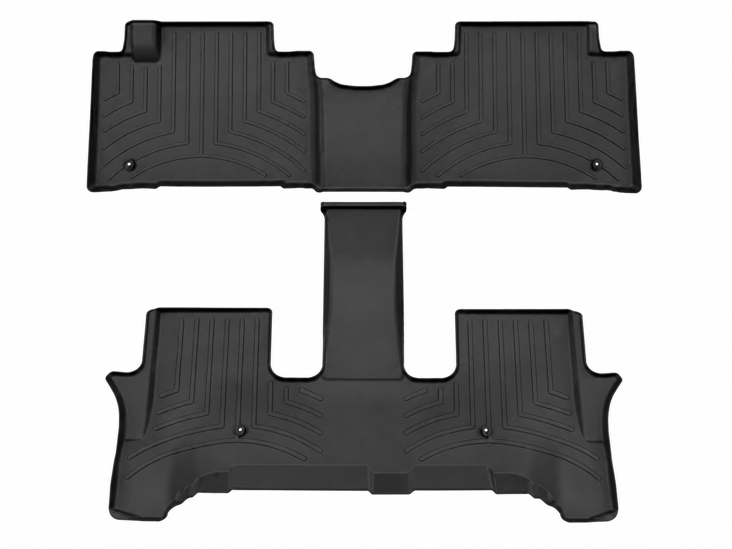 Hyundai WeatherTech Floor Liners - 2026 Palisade Hybrid (2nd & 3rd Row) DUH17AP400