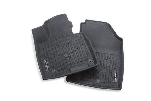 Hyundai Premium Floor Liners - Front - 2022-2026 Santa Cruz K5H17AP001