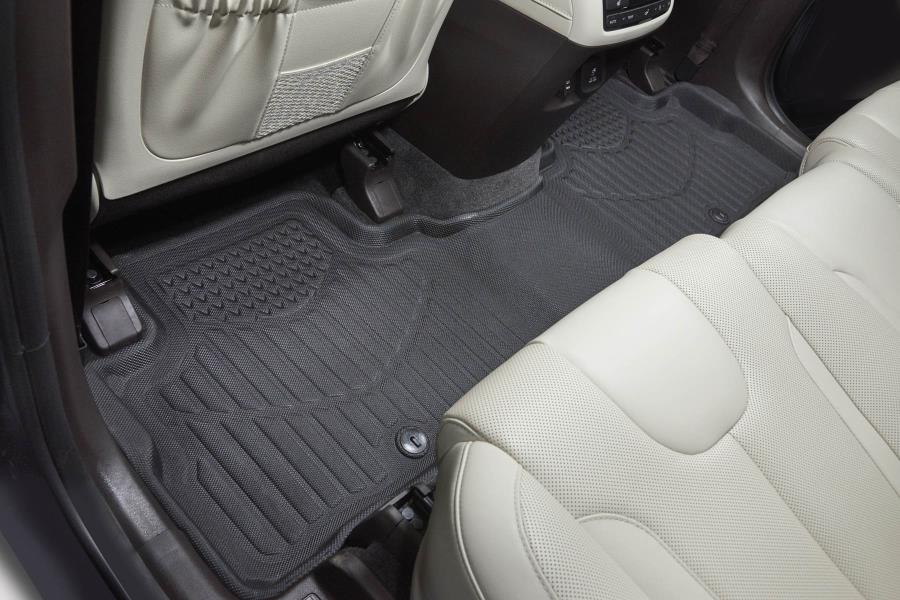 Hyundai Premium All Weather Floor Liners - Palisade 2020+ (2nd & 3rd Row) S8H17AP100