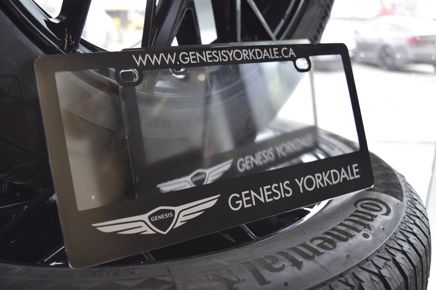 Genesis Yorkdale License Plate Frames GENYOPLATE