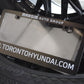 Toronto Hyundai License Plate Frames TOHYUPLATE