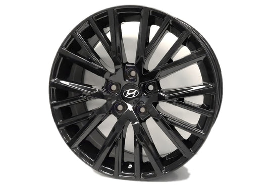 Hyundai V029 18 Inch Weave Spoke Alloy Wheel - Gloss Black 000AM18V029