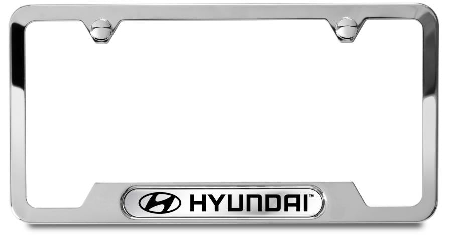 Hyundai Premium Plate Frame - All Models 000AMHYUNDAI