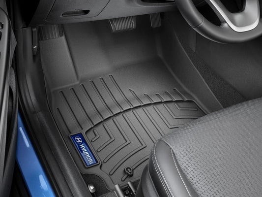 Hyundai WeatherTech All Weather Floor Liners - 2018-2023 Kona (Front) J9H17AP200