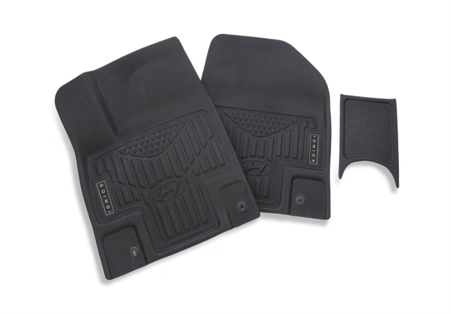 Hyundai Premium All Weather Floor Liners - Front - 2022-2024 IONIQ 5 GIH17AP001