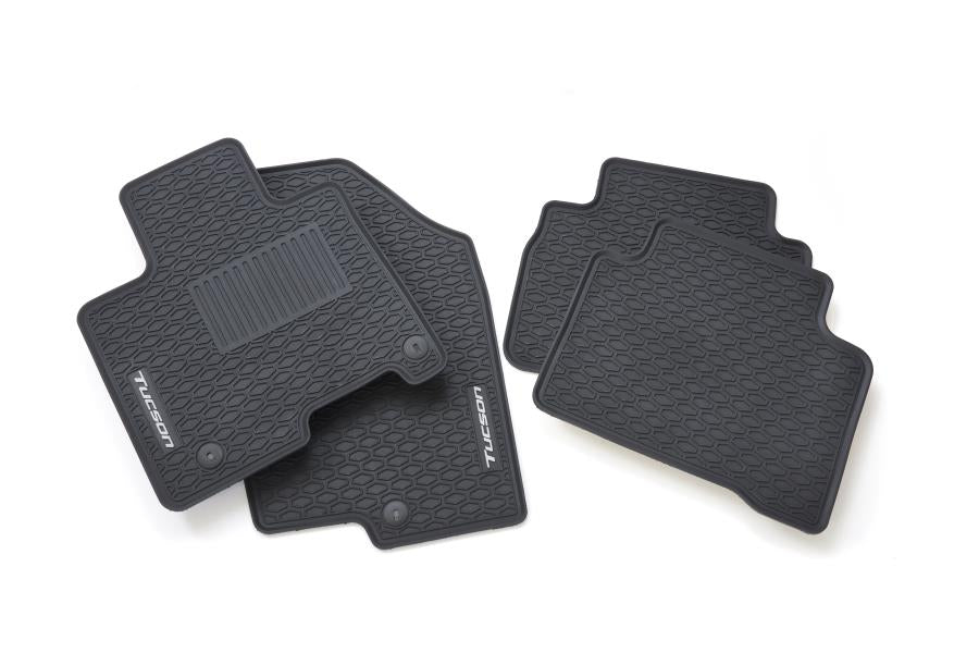 Hyundai Rubber Floor Mats - Full Set - Tucson 2022+ N7H13AP000