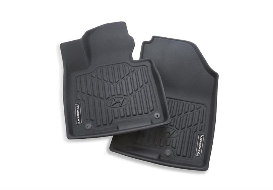 Hyundai Premium All Weather Floor Liners - 2022-2026 Tucson & Tucson Hybrid (Front) N7H17AP001