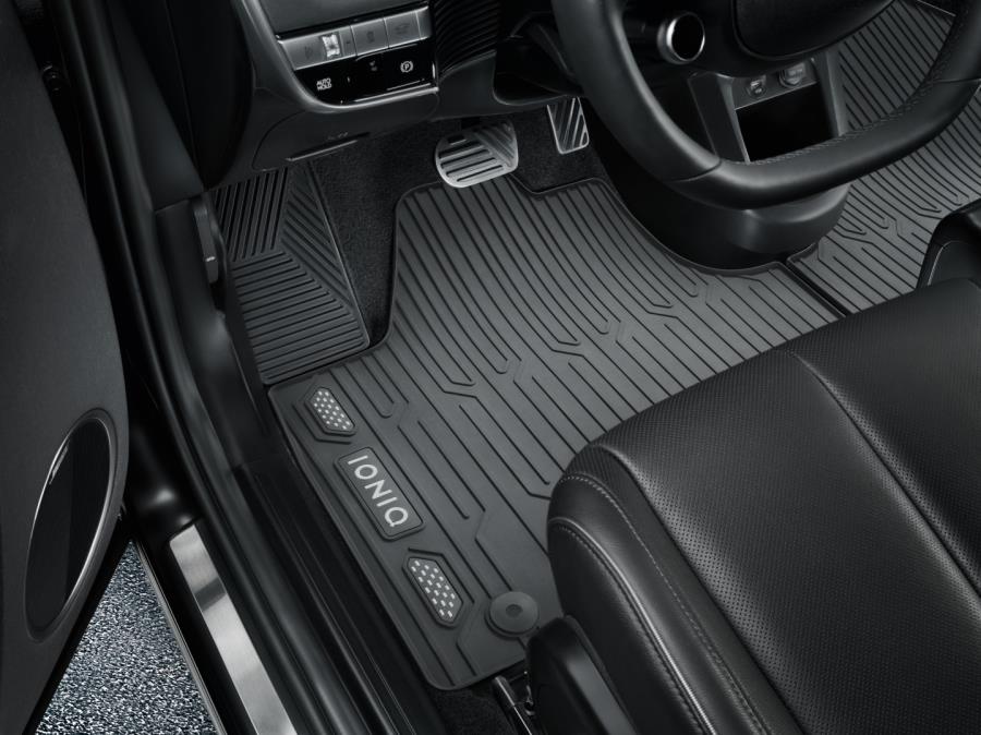 Hyundai Rubber Floor Mats - 2022-2024 IONIQ 5 (Fixed Console) GI131ADX00