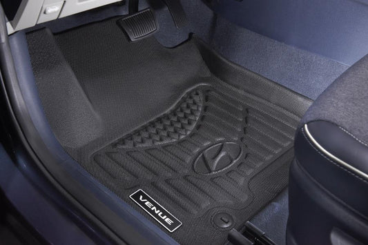 Hyundai Premium All Weather Floor Liners - Front - Venue 2020+ K2H17AP000