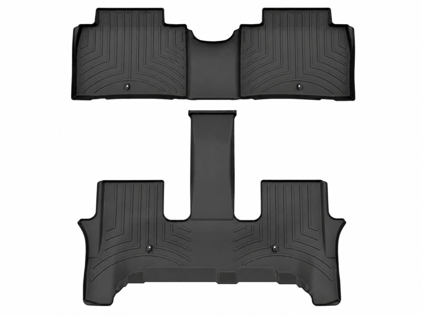 Hyundai WeatherTech Floor Liners - 2026 Palisade 7-Passenger (2nd & 3rd Row) P9H17AP400