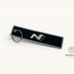 Hyundai N Logo Jet Tag Keychain 004NMHYKEY