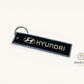 Hyundai N Logo Jet Tag Keychain 004NMHYKEY