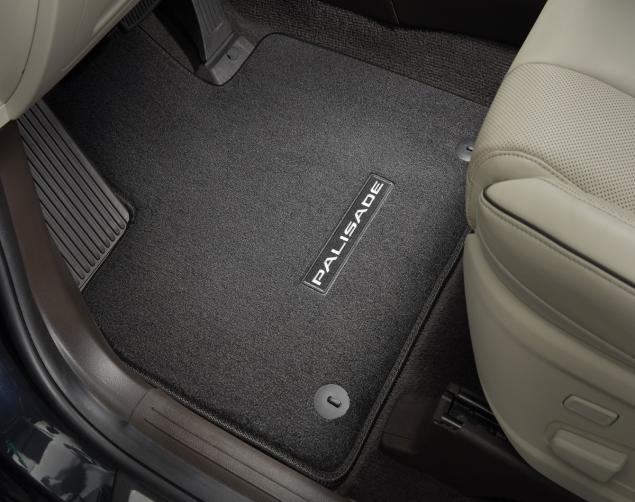 Hyundai Carpet Floor Mats - 2026 Palisade Hybrid (7-Passenger) DUH14AP001