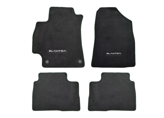 Hyundai Carpet Floor Mats (Black) - Elantra N 2022+ (Front & Rear) ABH14AH300