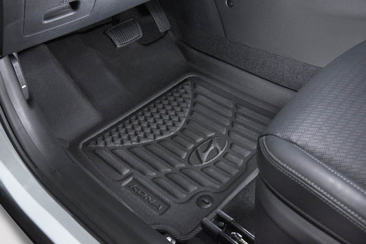 Hyundai Premium All-Weather Floor Liners - Kona 2024 (Front) BEH17AP000